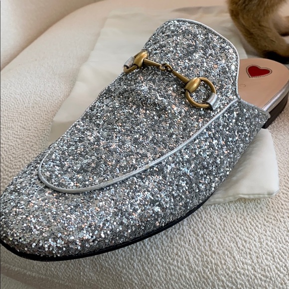 ✅SOLD✅ Gucci Princetown Glitter Mule - Picture 14 of 15
